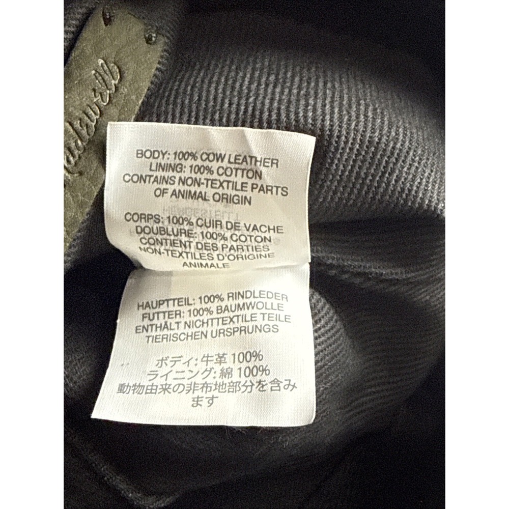 Madewell Zip-Top Transport Crossbody Nubuck - Deep Marsh - Replacement Strap - Picture 9 of 10
